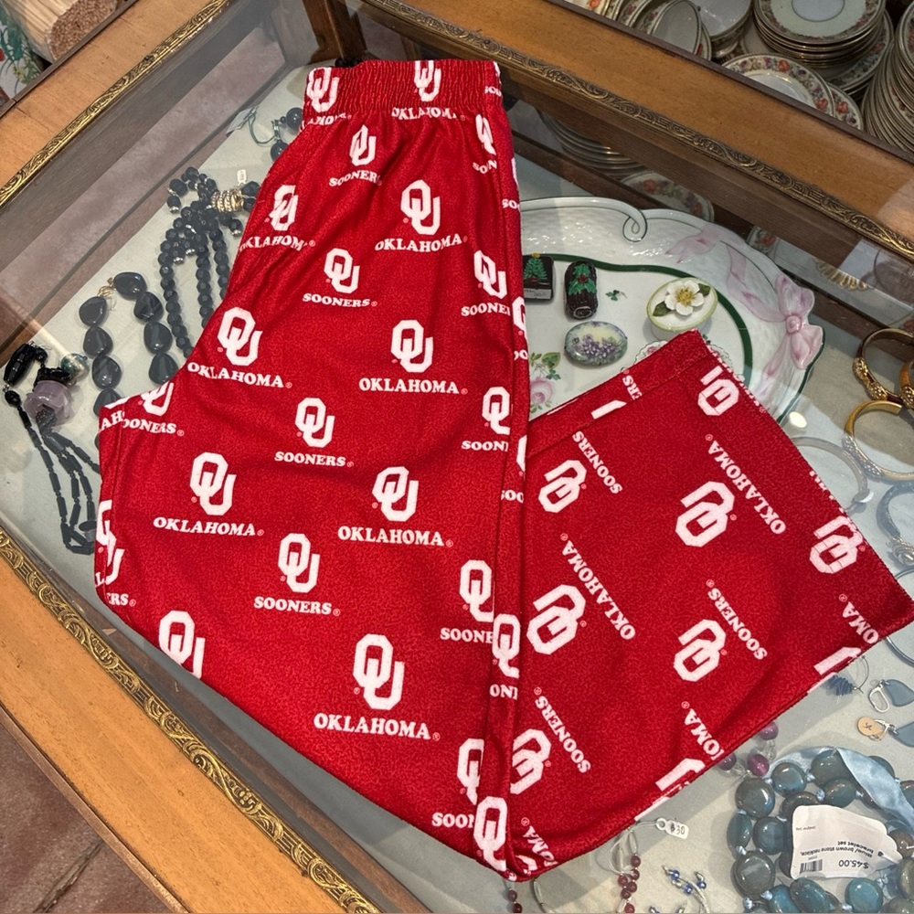 Oklahoma Sooners Youth Lounge Pants GEN2 Red Size S (7-8) Kids NCAA